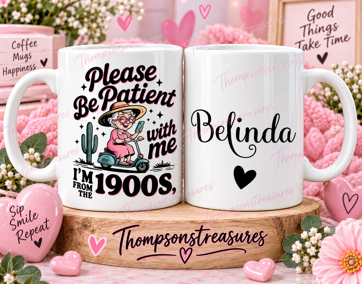 Personalised Photo Mug – Any Name & Photos