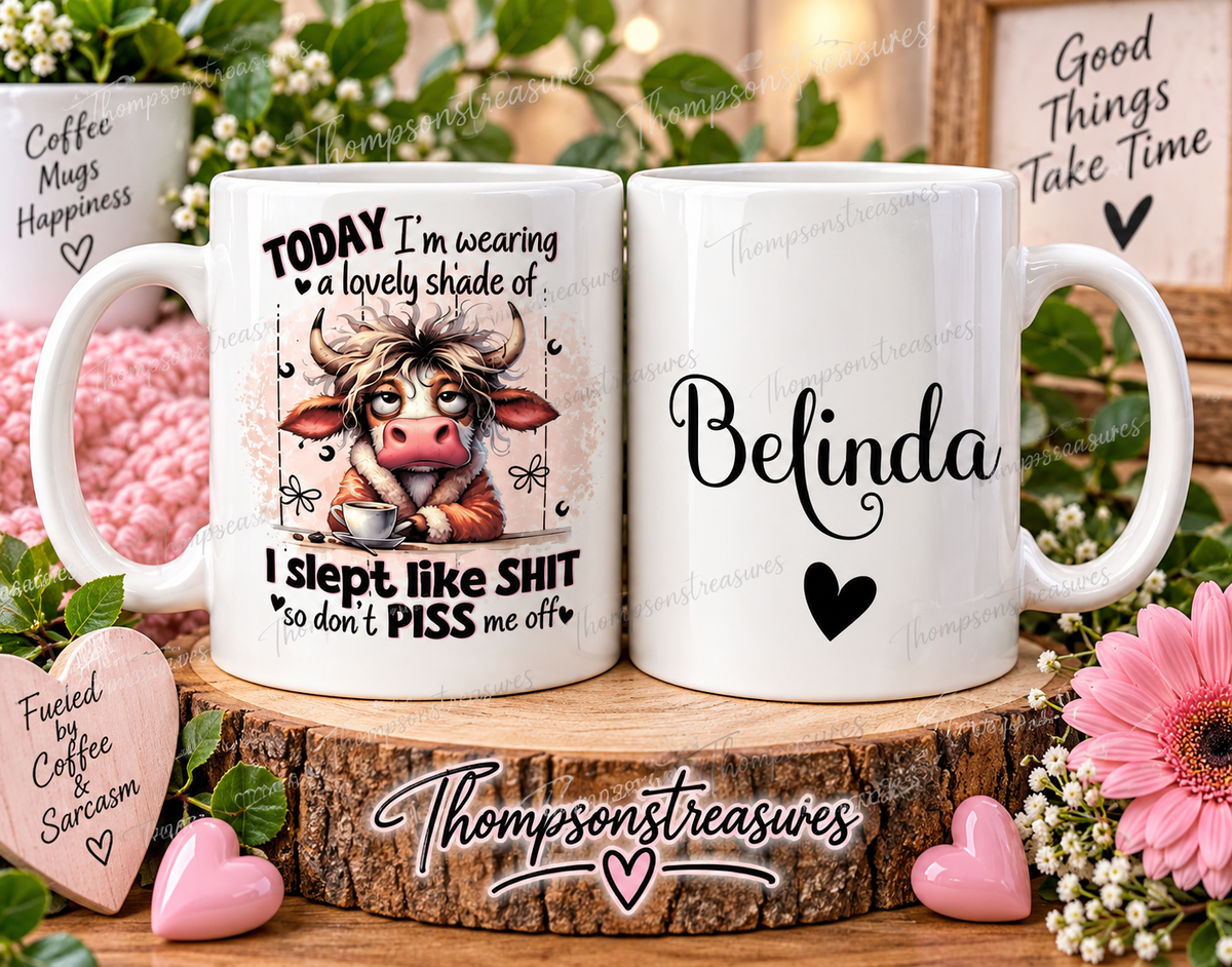 Personalised Photo Mug – Any Name & Photos