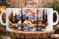 Camping & Mountain Landscape Mug