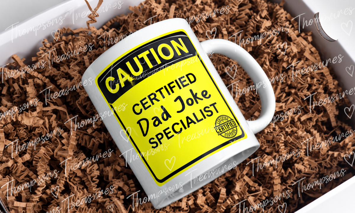 Funny Dad Mug – Bad Dad Jokes Design