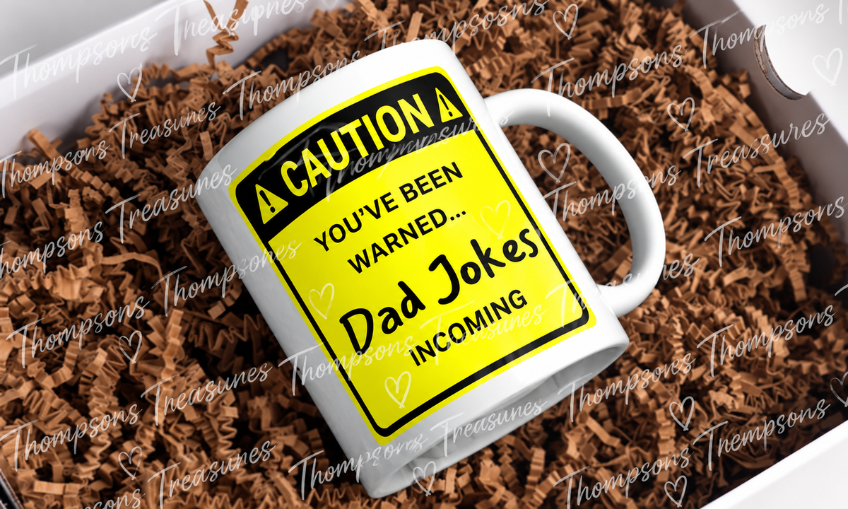 Funny Dad Mug – Bad Dad Jokes Design