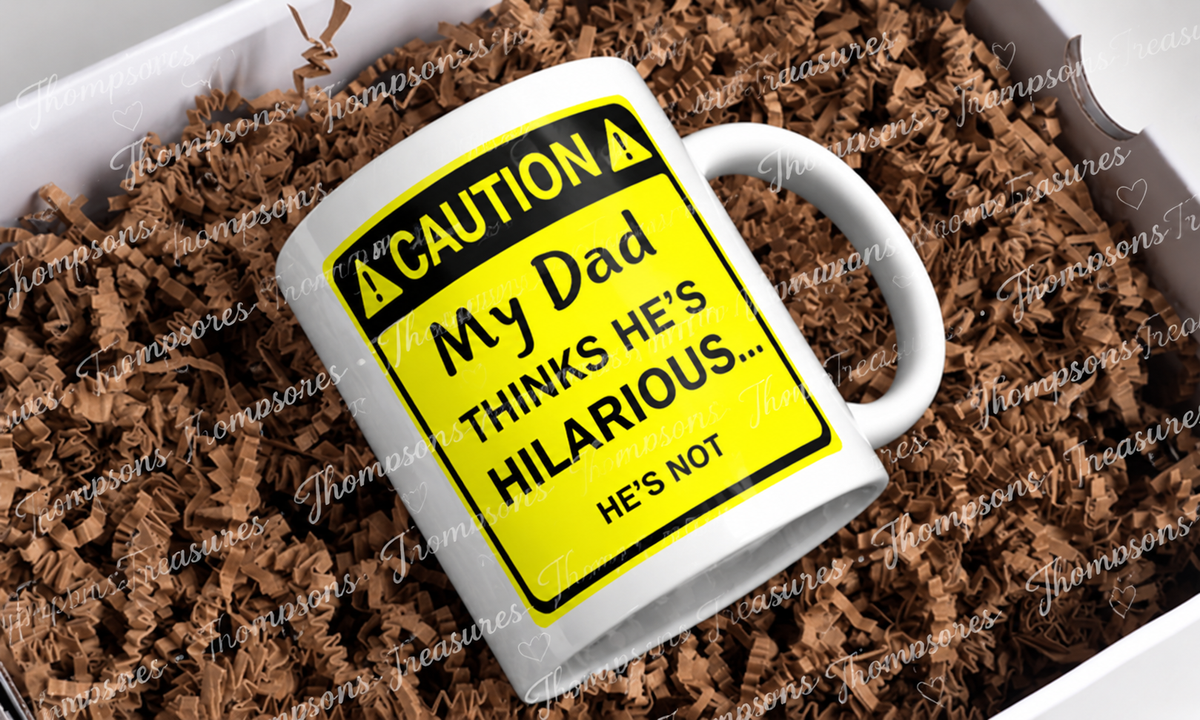 Funny Dad Mug – Bad Dad Jokes Design