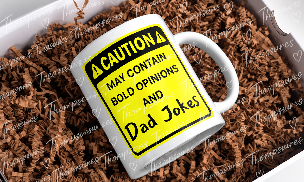 Funny Dad Mug – Bad Dad Jokes Design