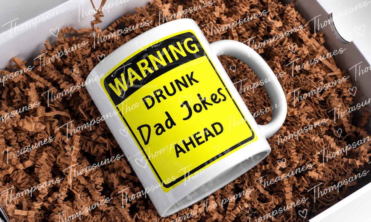 Funny Dad Mug – Bad Dad Jokes Design