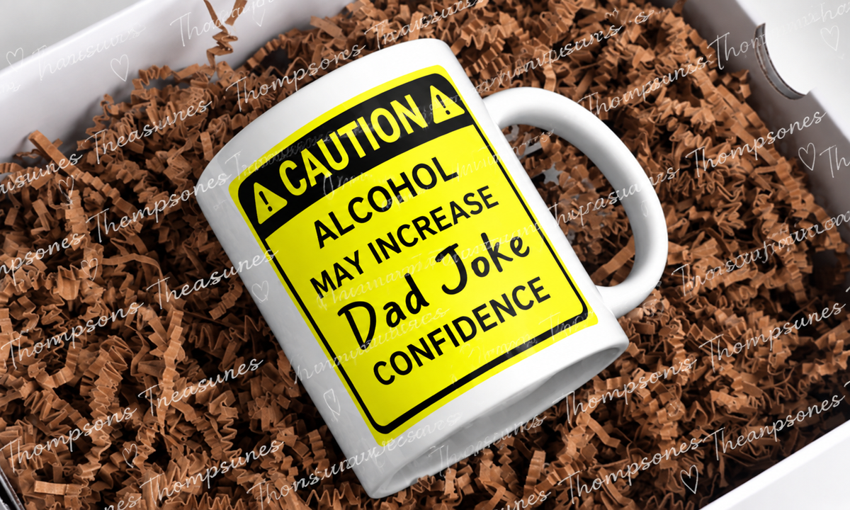 Funny Dad Mug – Bad Dad Jokes Design