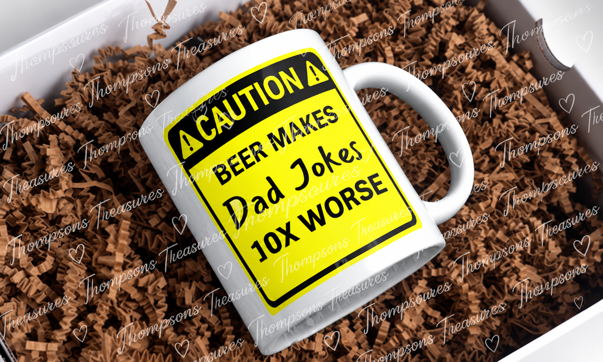 Funny Dad Mug – Bad Dad Jokes Design