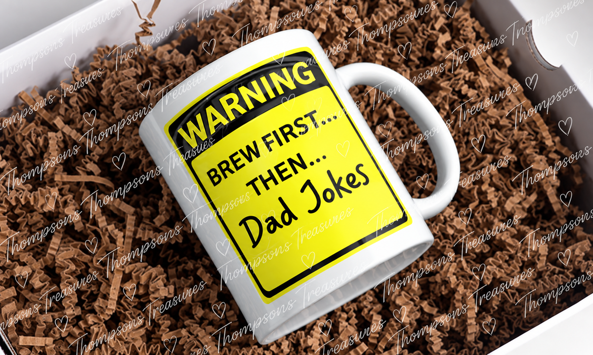Funny Dad Mug – Bad Dad Jokes Design