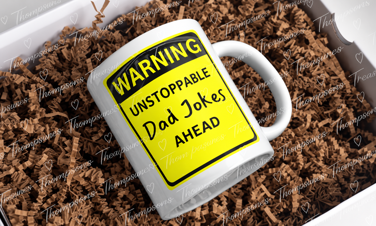 Funny Dad Mug – Bad Dad Jokes Design
