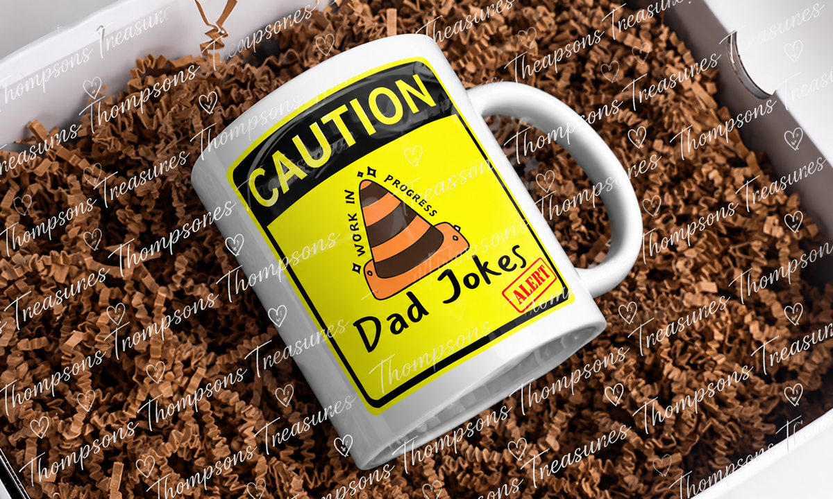 Funny Dad Mug – Bad Dad Jokes Design