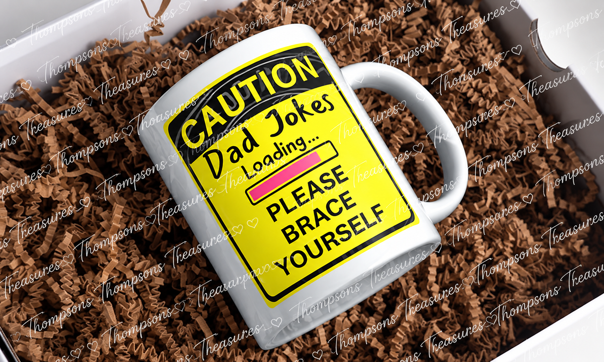 Funny Dad Mug – Bad Dad Jokes Design