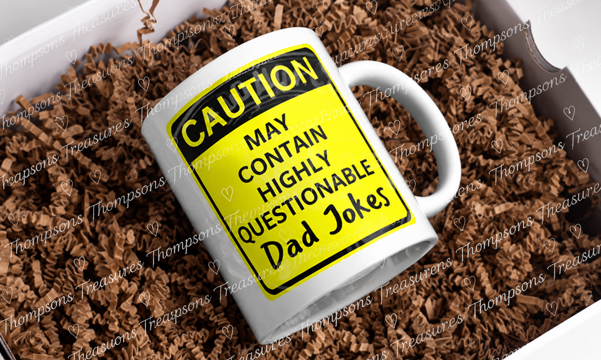 Funny Dad Mug – Bad Dad Jokes Design