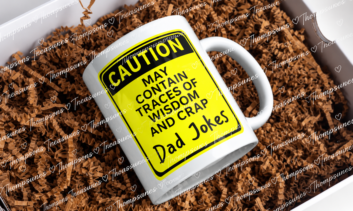 Funny Dad Mug – Bad Dad Jokes Design