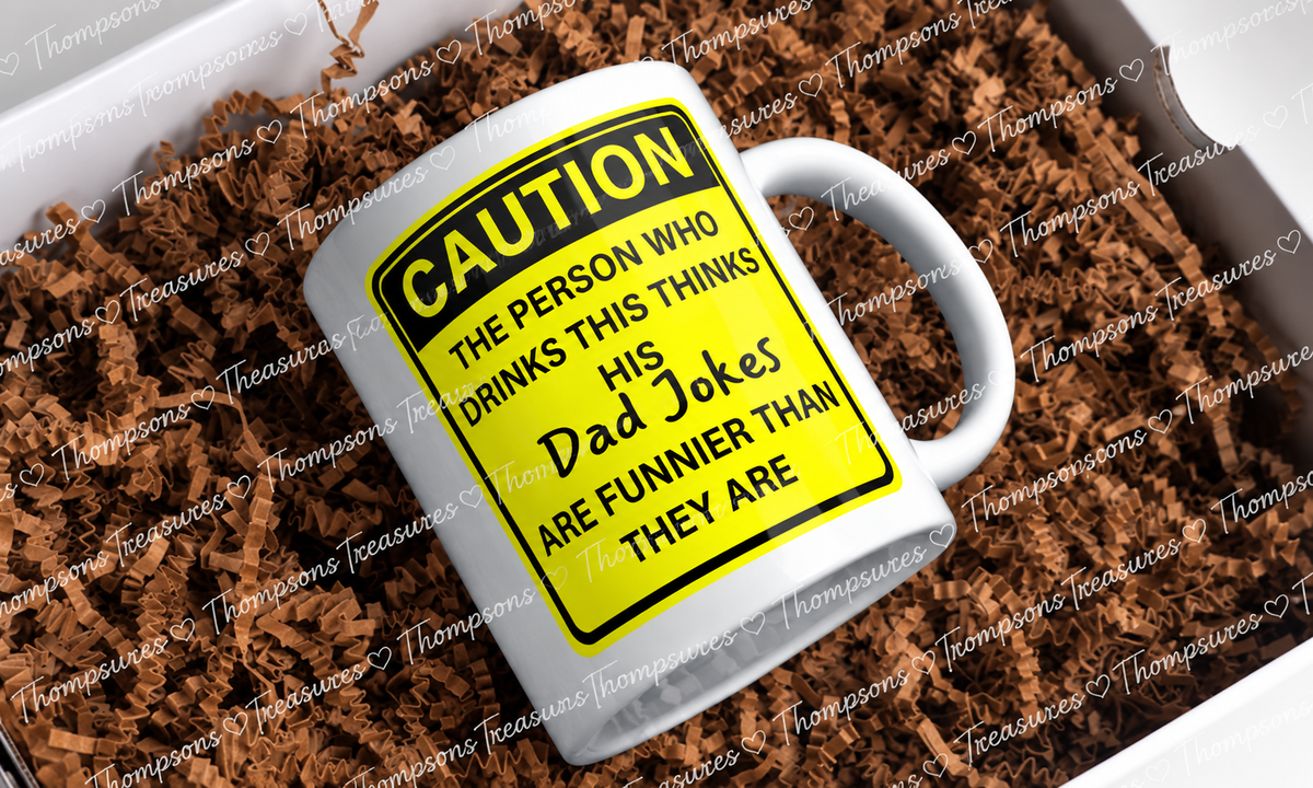 Funny Dad Mug – Bad Dad Jokes Design