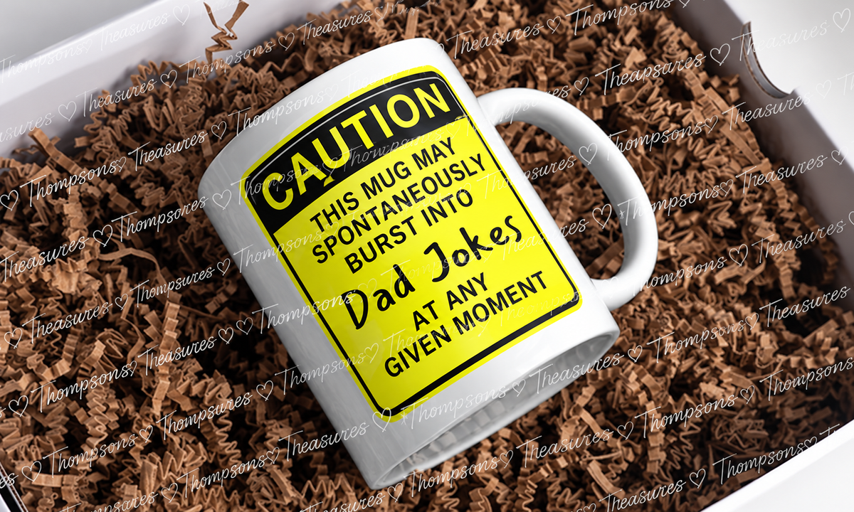 Funny Dad Mug – Bad Dad Jokes Design