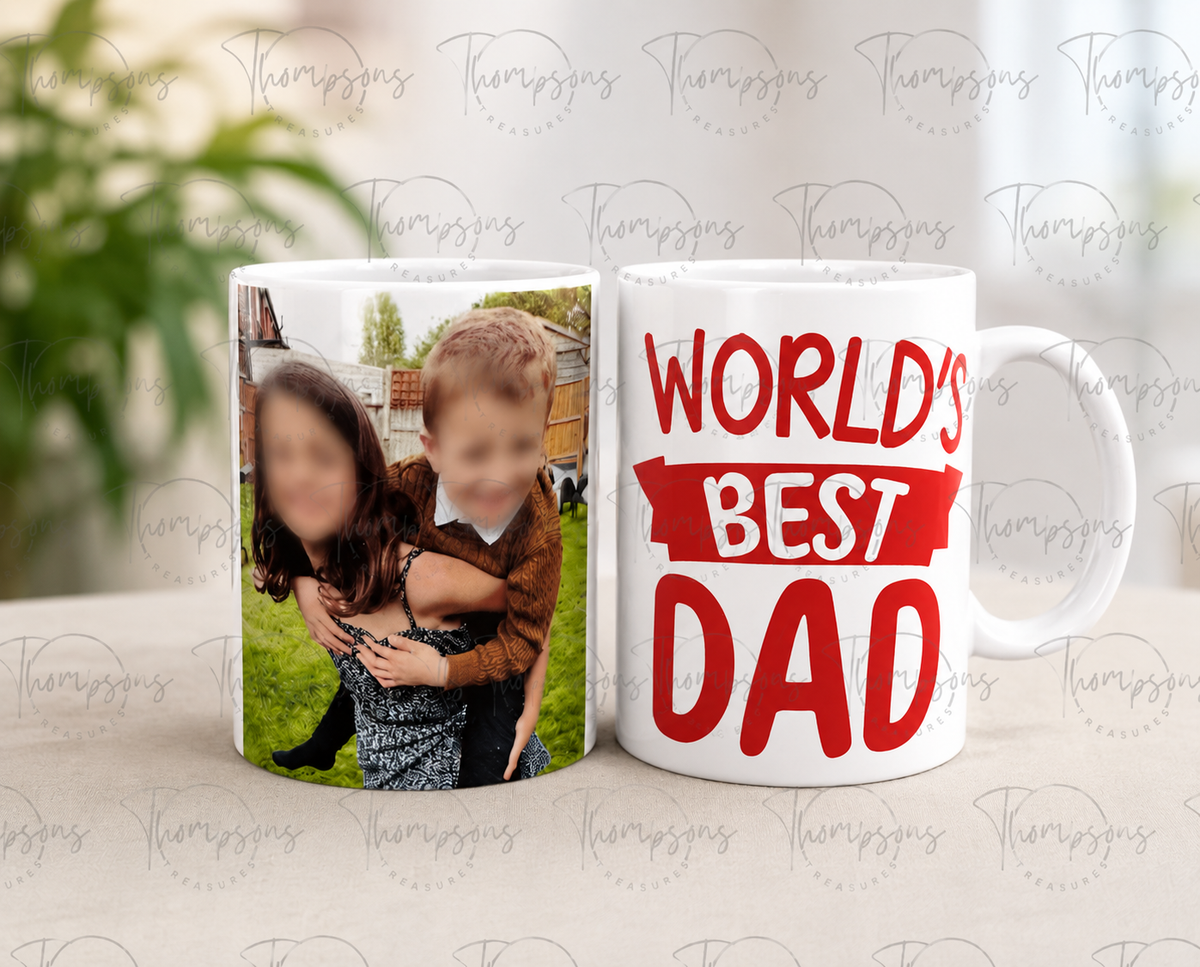 Personalised Photo Mug – Any Name & Photos