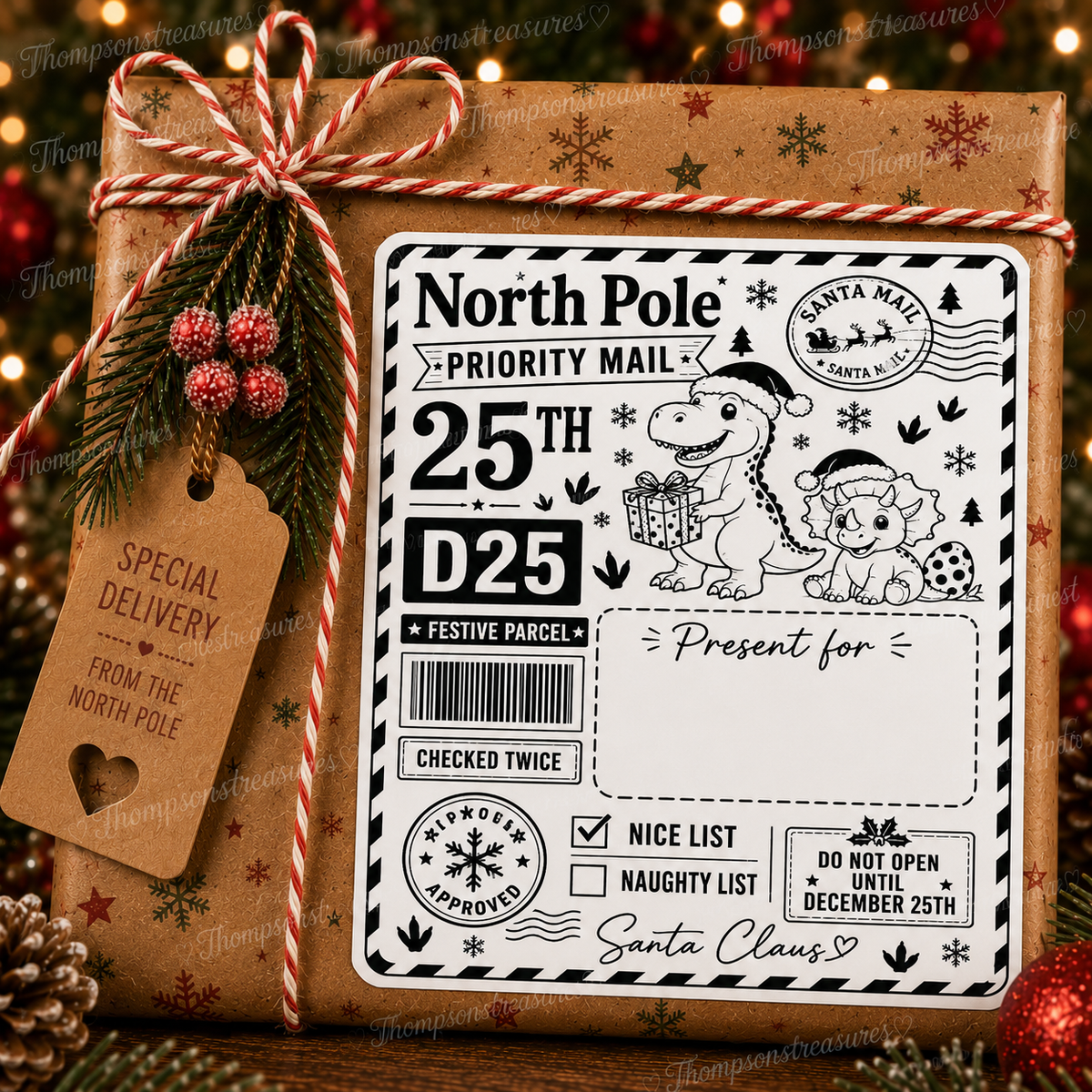 Christmas Gift Labels – Mix & Match Designs