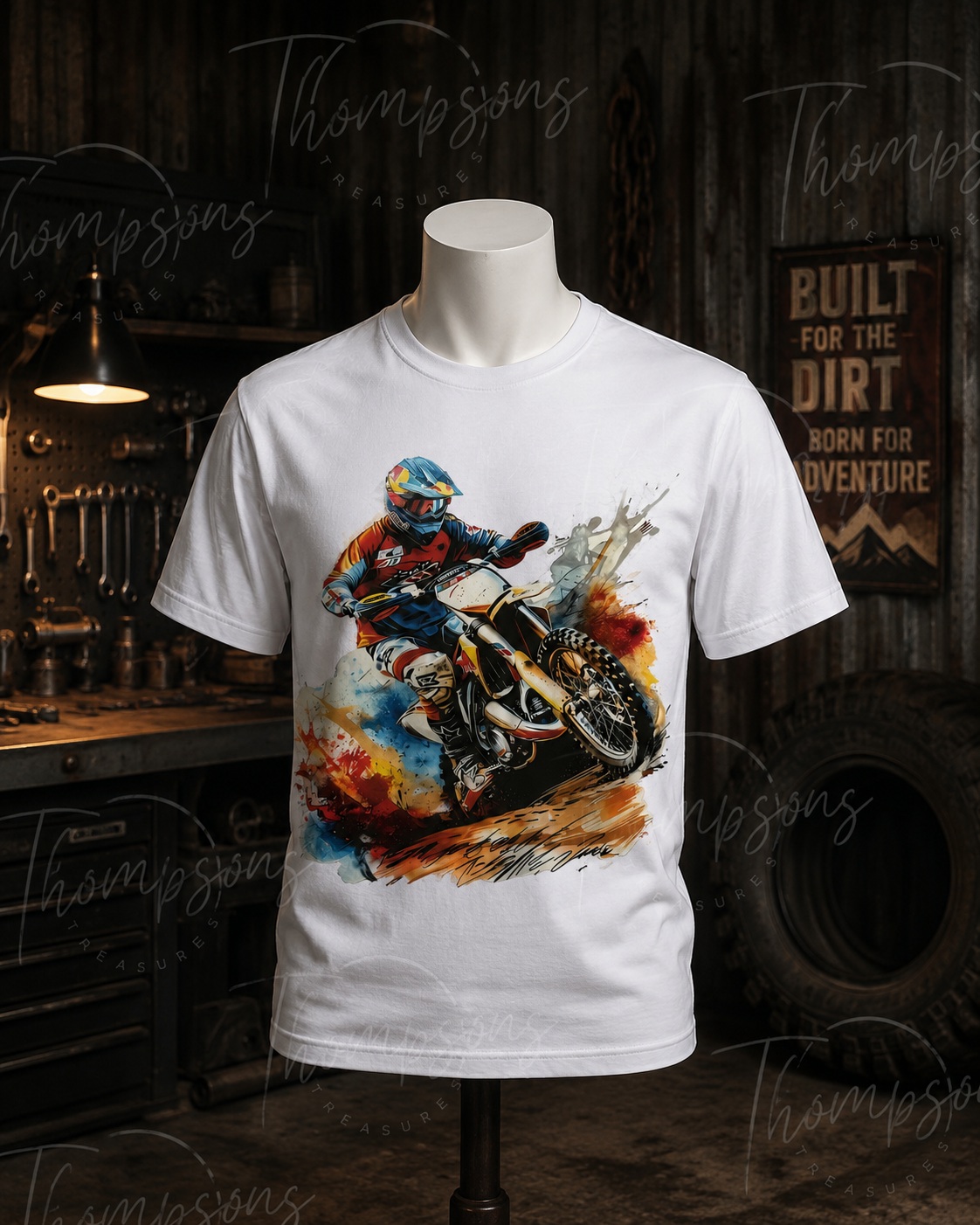 Men’s Motocross T-Shirt – Size Small