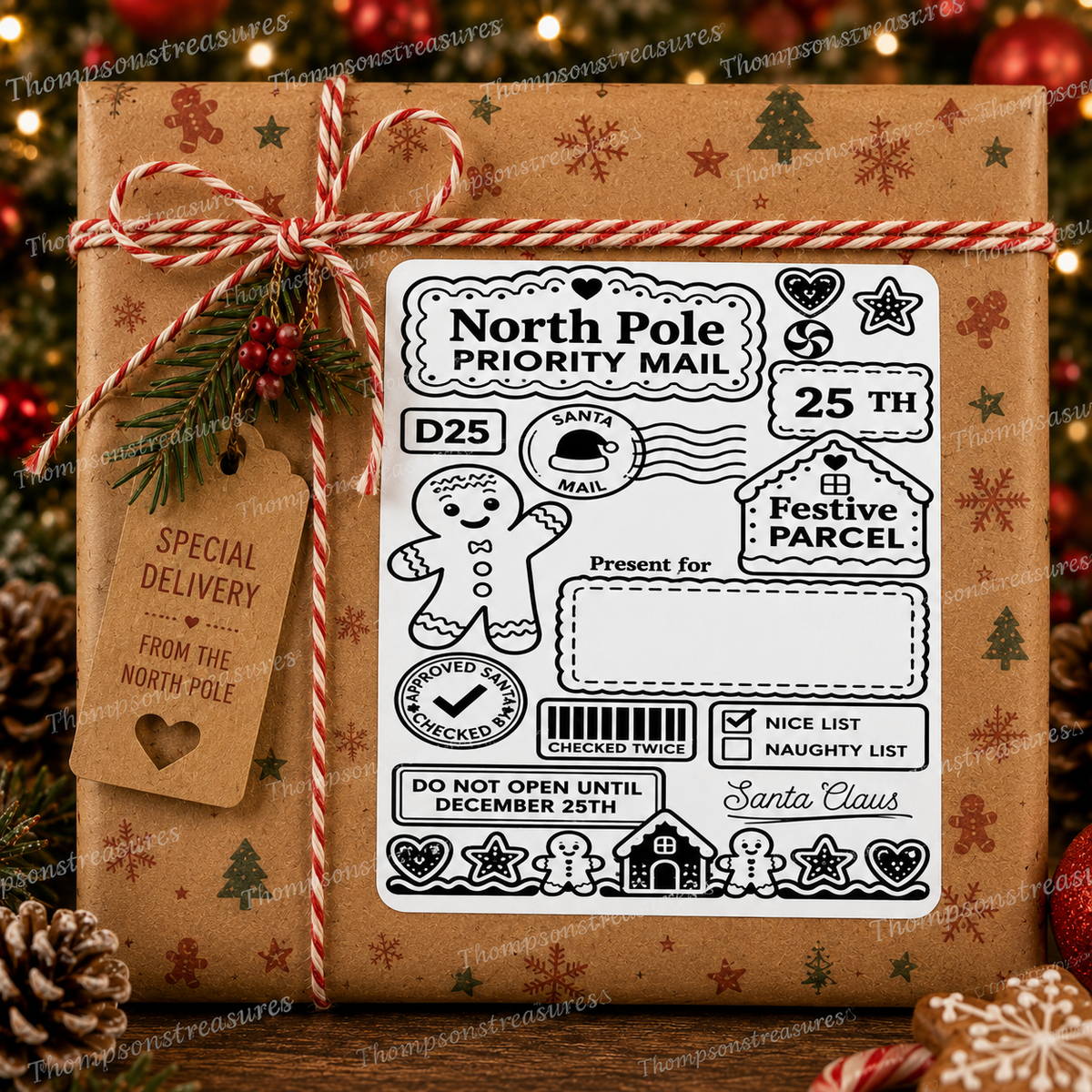 Christmas Gift Labels – Mix & Match Designs