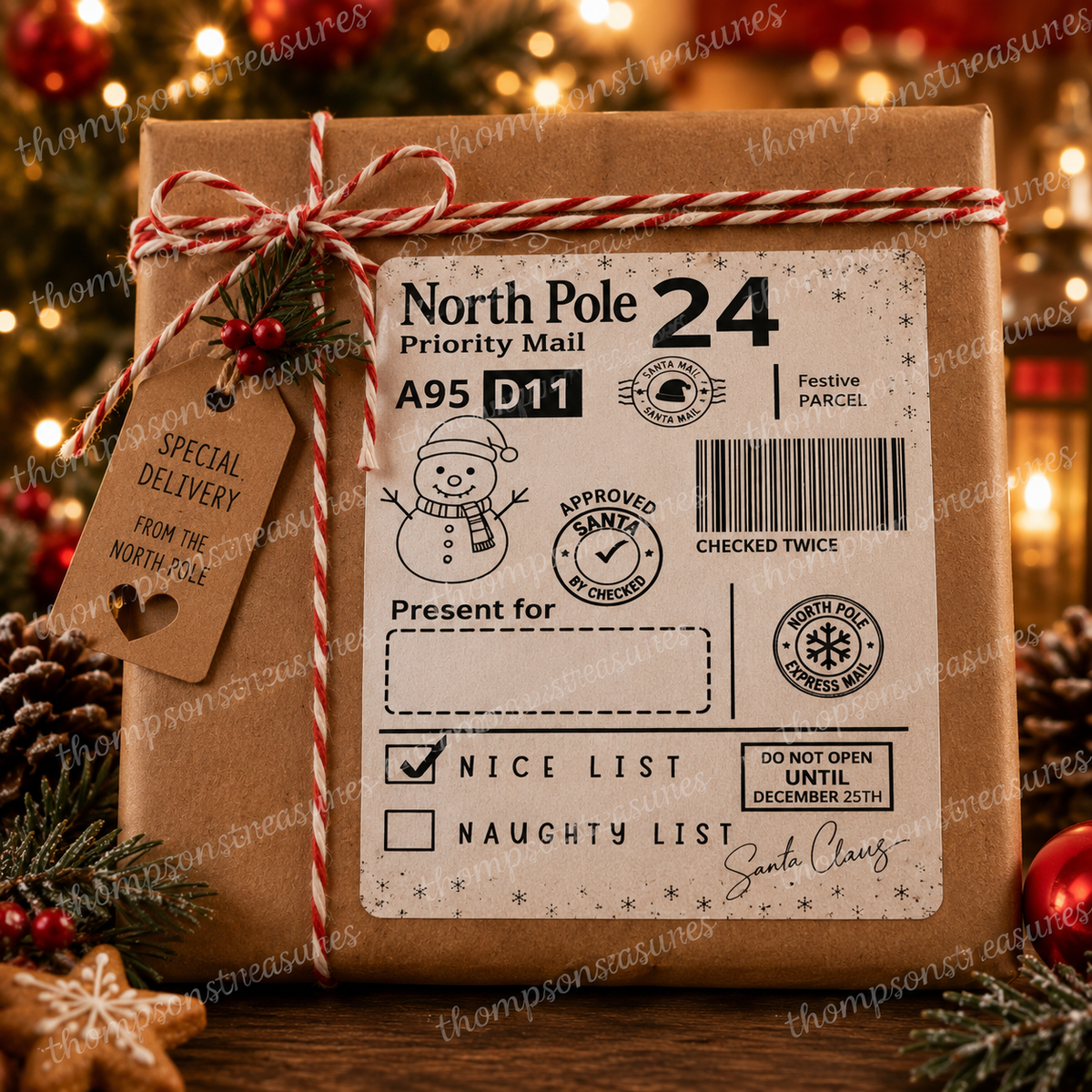 Christmas Gift Labels – Mix & Match Designs