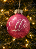 Personalised Christmas Bauble – Any Name