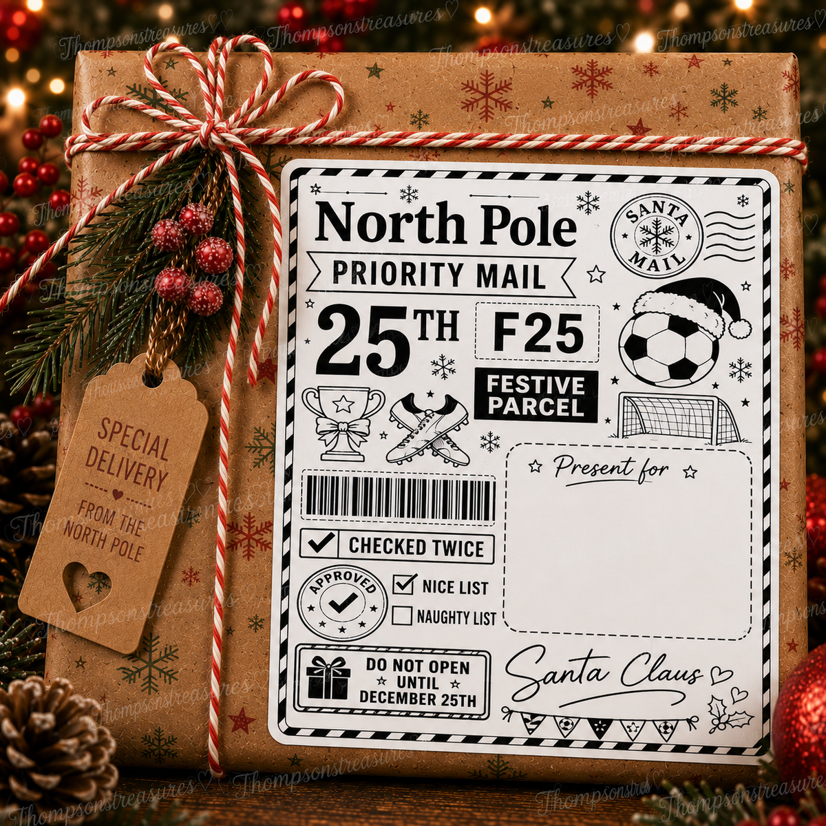 Christmas Gift Labels – Mix & Match Designs