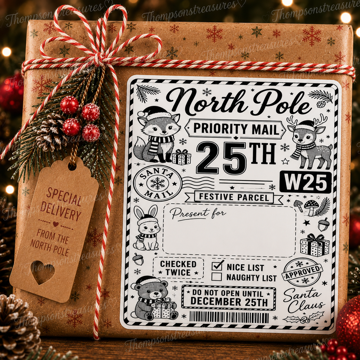 Christmas Gift Labels – Mix & Match Designs