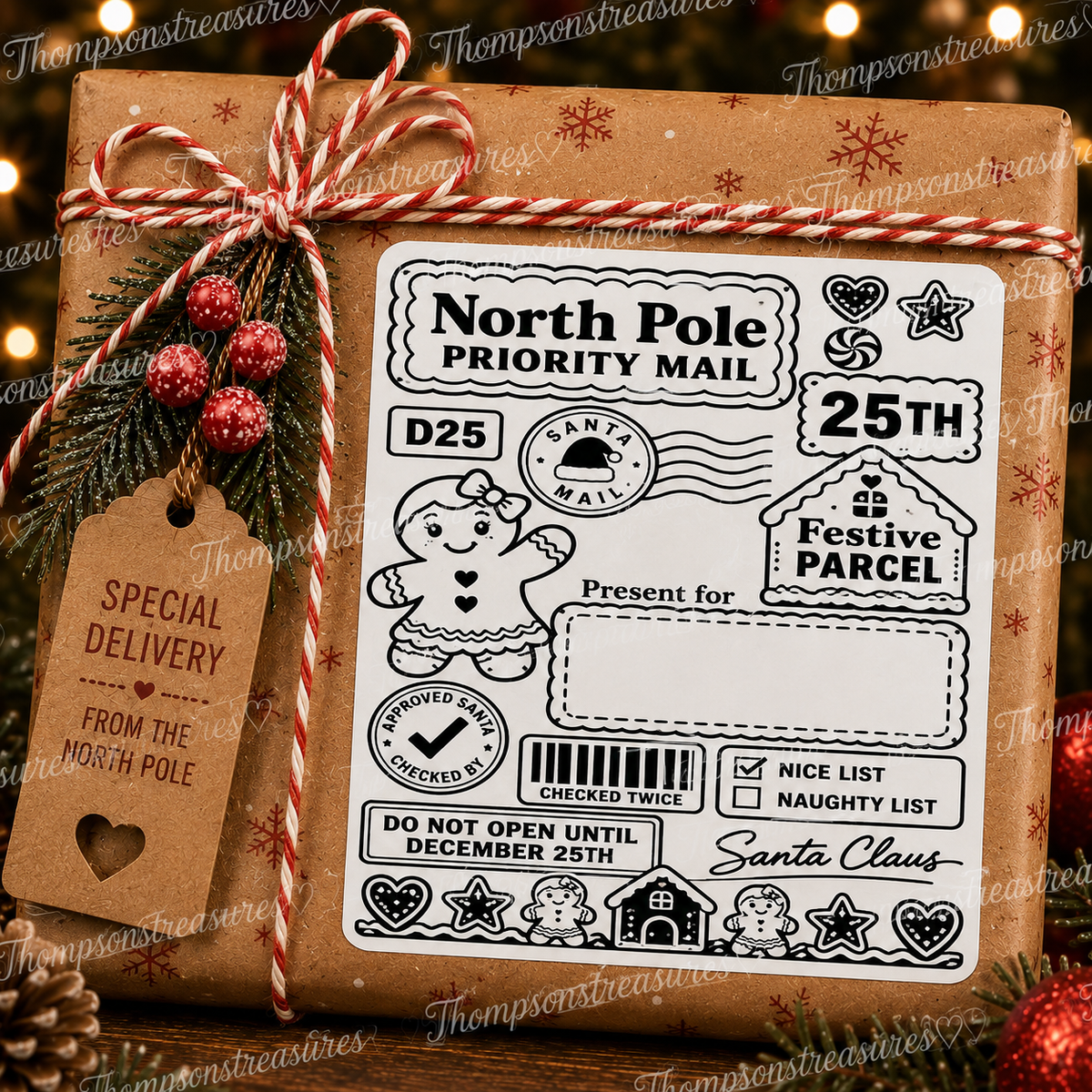 Christmas Gift Labels – Mix & Match Designs