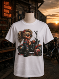 Women’s Biker T-Shirt – Size Large