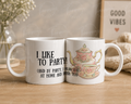 I Like To Party Mug – Optional Personalisation
