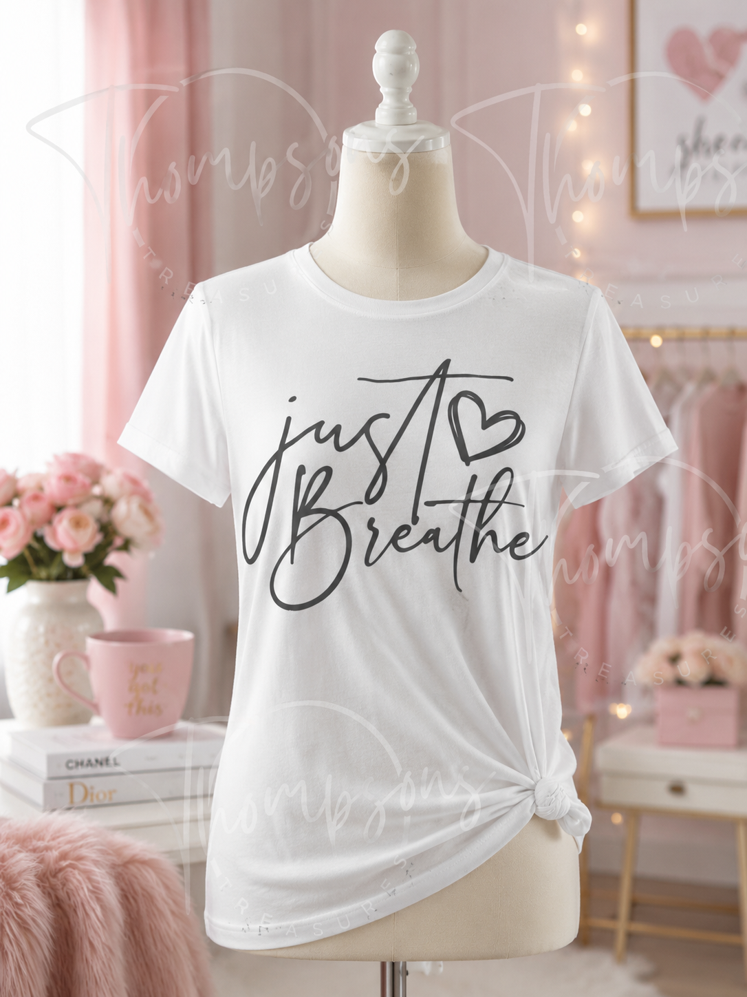 Just Breathe T-Shirt – Women’s Small
