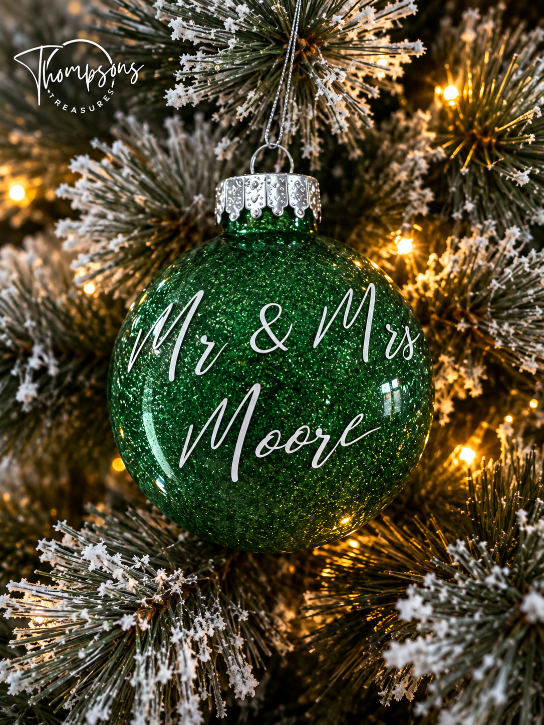 Personalised Christmas Bauble – Any Name