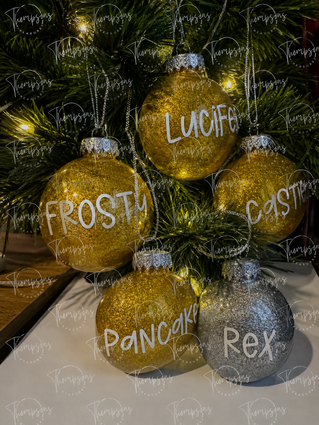 Personalised Christmas Bauble – Any Name