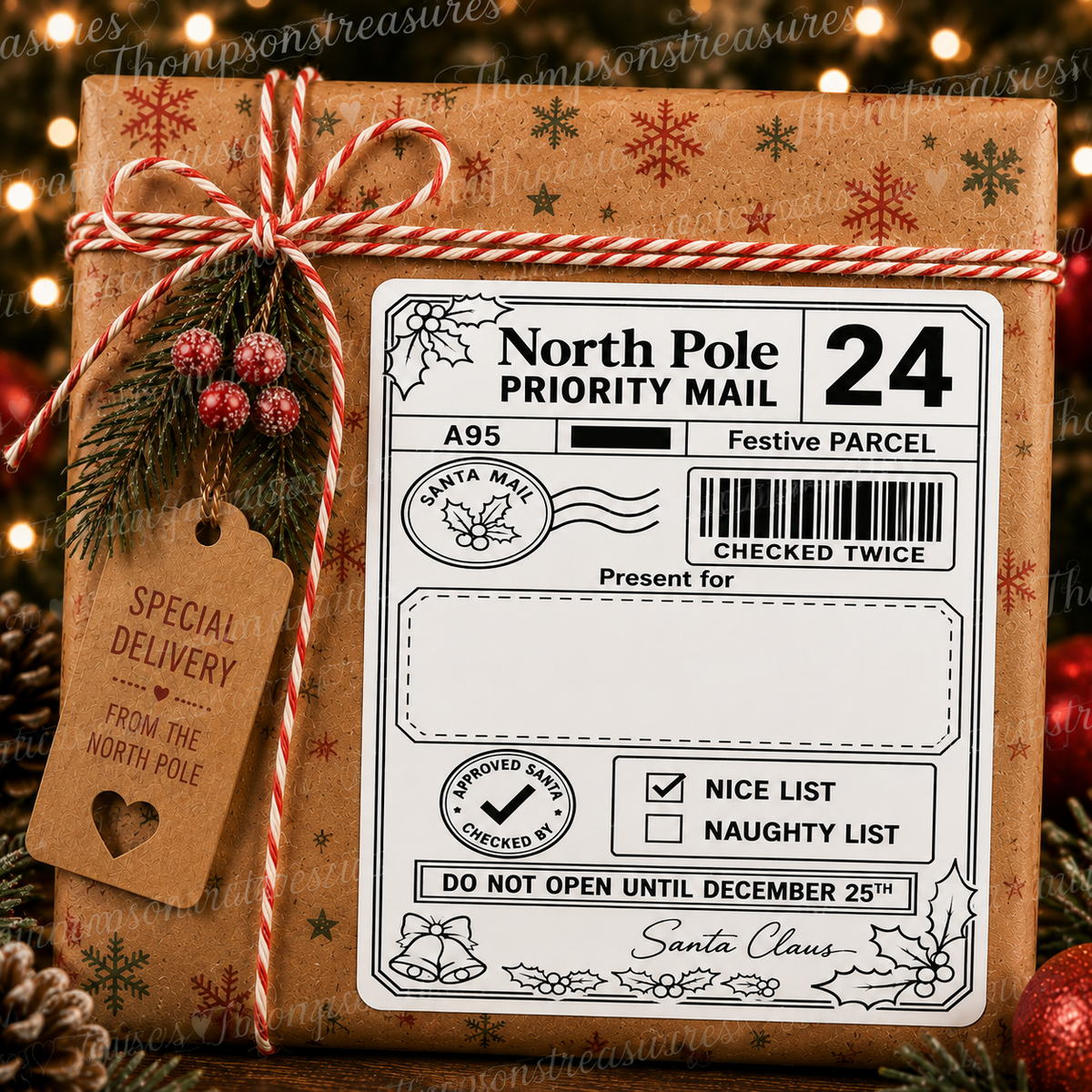 Christmas Gift Labels – Mix & Match Designs