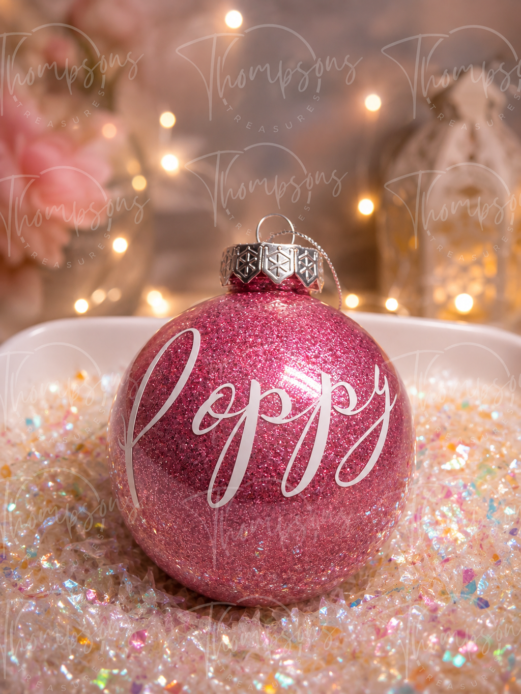 Personalised Christmas Bauble – Any Name