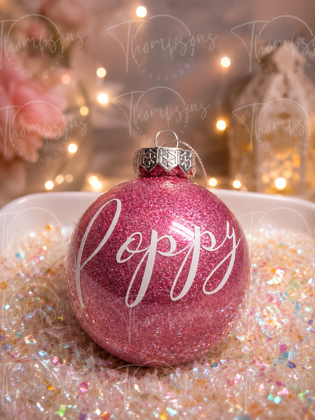 Personalised Christmas Bauble – Any Name