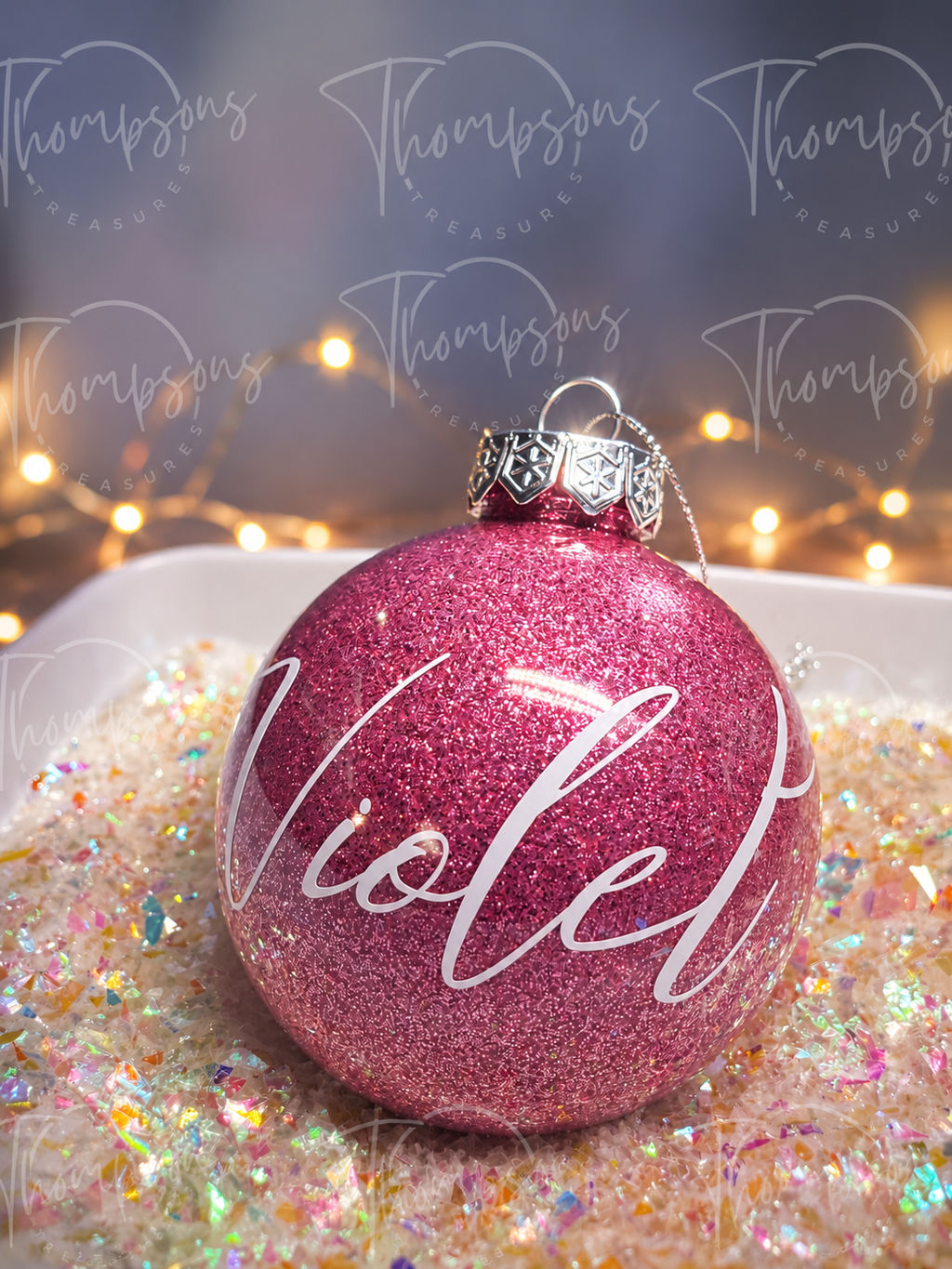 Personalised Christmas Bauble – Any Name
